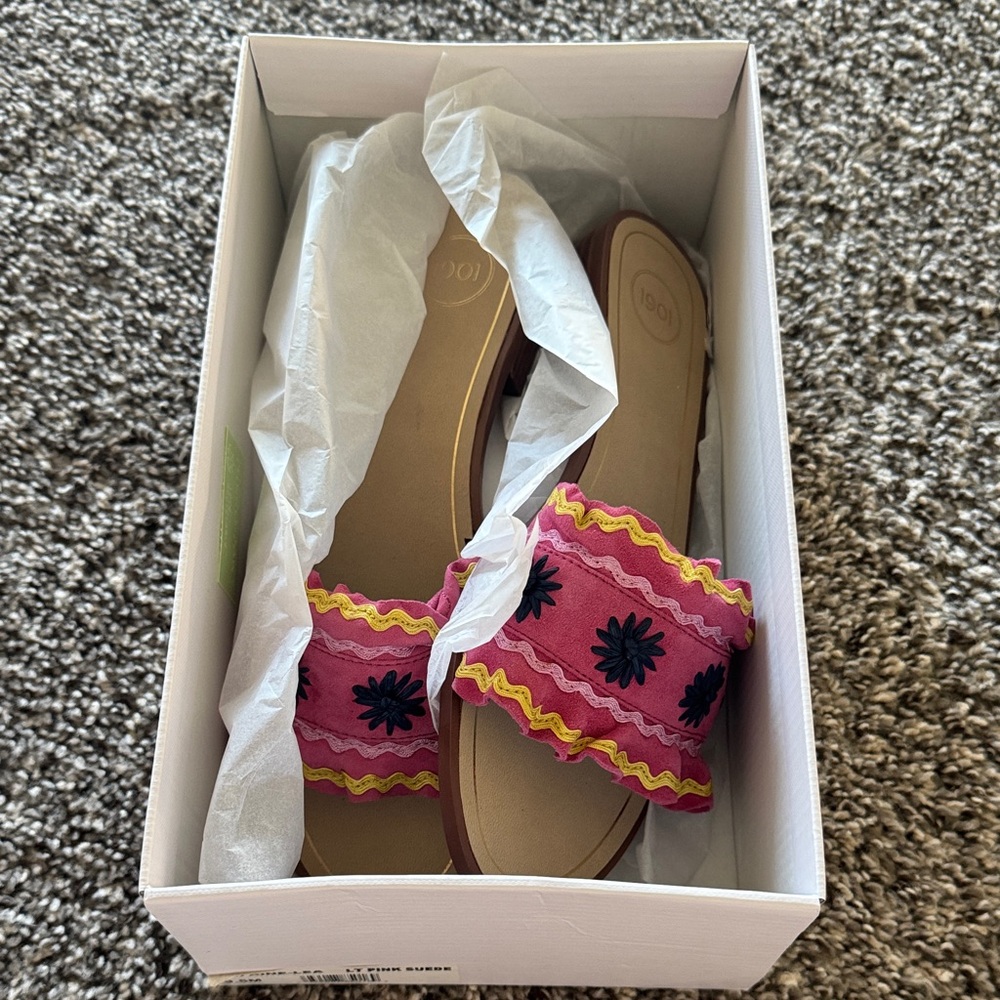 1901 faine ruffle sandals